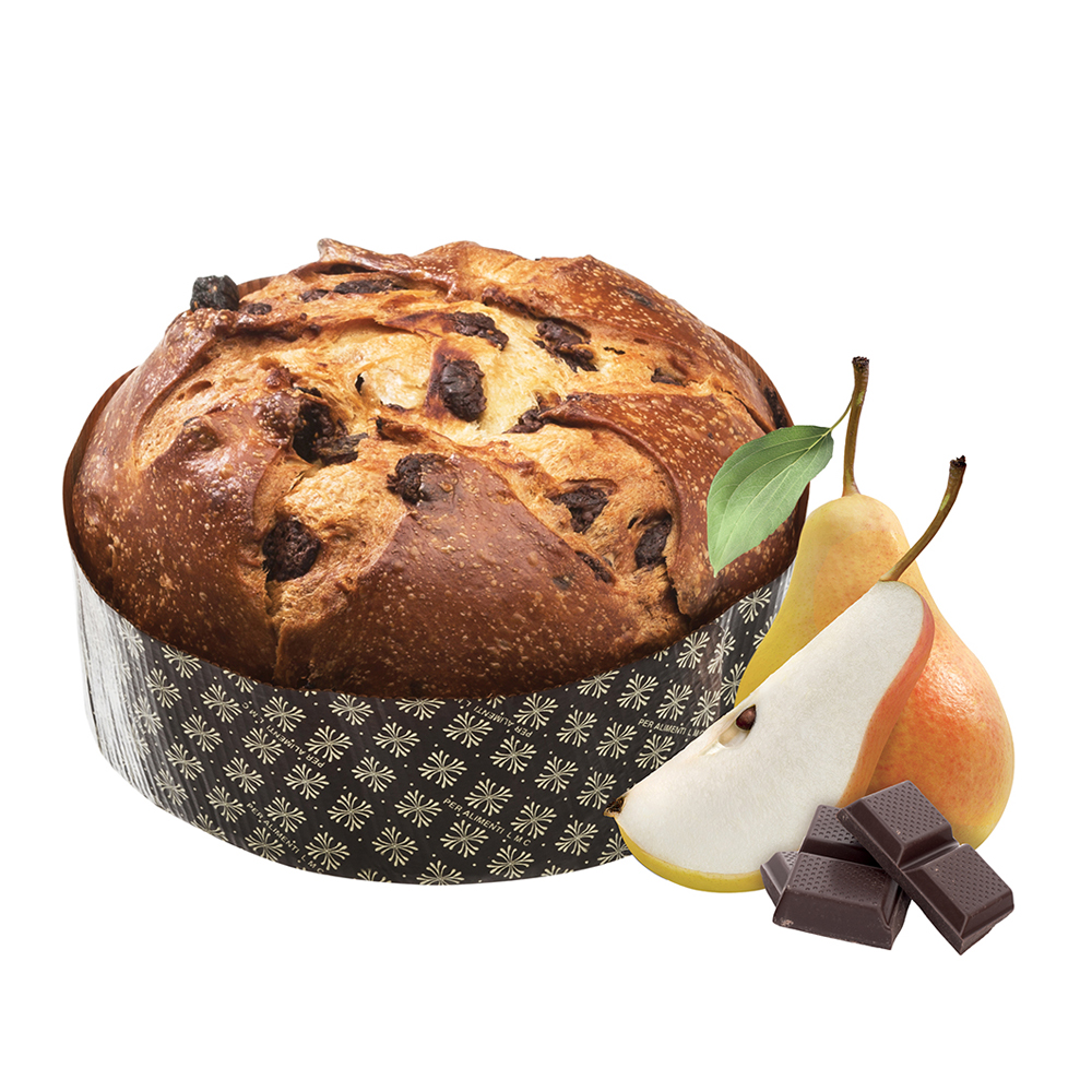 with pears and chocolate Brusa